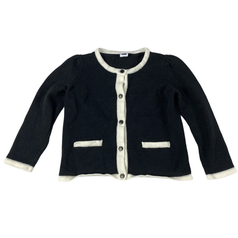 Janie and Jack Black & White Cardigan